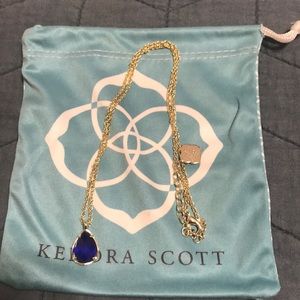 Kendra Scott Necklace- in Cobalt Blue